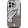 Tel Protect Butterfly Vanduo dėklas skirtas Apple iPhone 16 Pro Max sidabro spalvos