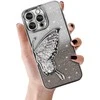 Tel Protect Butterfly Vanduo Dėklas skirtas Apple iPhone 16e sidabro spalvos