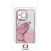Tel Protect Butterfly Vanduo dėklas skirtas Apple iPhone 16 Plus rožinės spalvos