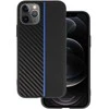 Tel Protect CARBON dėklas skirtas Apple iPhone 11 Pro juodos spalvos with mėlynos spalvos stripe