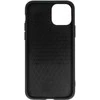 Tel Protect CARBON dėklas skirtas Apple iPhone 11 Pro juodos spalvos with mėlynos spalvos stripe