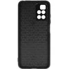Tel Protect CARBON dėklas skirtas Xiaomi Redmi 10 juodos spalvos with red stripe