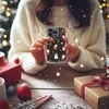 Tel Protect Christmas Clear dėklas skirtas Apple iPhone 14 Design 1