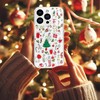 Dėklas TEL PROTECT Christmas Clear Case for Iphone 15 Pro Design 2