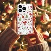 Tel Protect Christmas Clear dėklas skirtas Apple iPhone 14 Pro Design 1