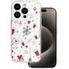 Tel Protect Christmas Clear dėklas skirtas Apple iPhone 15 Pro Design 3