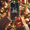 Tel Protect Christmas dėklas skirtas Apple iPhone 13 Pro Max Design 1 Clear