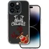 Tel Protect Christmas dėklas skirtas Apple iPhone 13 Pro Max Design 1 Clear