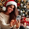 Tel Protect Christmas dėklas skirtas Apple iPhone 13 Pro Design 5 Clear