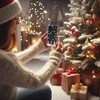 Tel Protect Christmas dėklas skirtas Apple iPhone 13 Pro Max Design 4 Clear