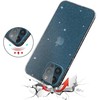 Tel Protect Crystal Glitter dėklas skirtas Samsung Galaxy S26 Ultra sidabro spalvos