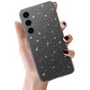 Tel Protect Crystal Glitter dėklas skirtas Samsung Galaxy A57 5G sidabro spalvos