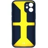 Tel Protect Grip dėklas skirtas Apple iPhone 12 Mini geltonos spalvos