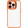 Tel Protect Kickstand dėklas + apsauginis stiklas kamerai (lens) skirtas Apple iPhone 11 Pro Max oranžinės spalvos