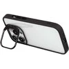 Tel Protect Kickstand dėklas + apsauginis stiklas kamerai (lens) skirtas Apple iPhone 15 Plus juodos spalvos