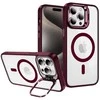 Tel Protect Kickstand Magsafe dėklas skirtas Apple iPhone 11 burgundy