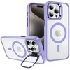 Tel Protect Kickstand Magsafe dėklas skirtas Apple iPhone 14 Pro Max light violetinės spalvos