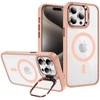 Tel Protect Kickstand Magsafe dėklas skirtas Apple iPhone 13 Pro light rožinės spalvos