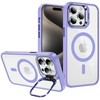Tel Protect Kickstand Magsafe Dėklas skirtas Apple iPhone 14 Pro light violetinė