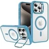 Tel Protect Kickstand Magsafe dėklas skirtas Apple iPhone 14 mėlynos spalvos
