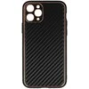 Tel Protect Leather Carbon dėklas skirtas Apple iPhone 11 Pro juodos spalvos