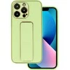 Tel Protect Leather Luxury Stand dėklas skirtas Apple iPhone 11 Pro mėtų spalvos