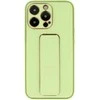 Tel Protect Leather Luxury Stand dėklas skirtas Apple iPhone 11 Pro mėtų spalvos