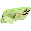 Tel Protect Leather Luxury Stand dėklas skirtas Apple iPhone 11 Pro mėtų spalvos