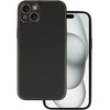 Tel Protect Luxury dėklas skirtas Iphone 15 Plus juodos spalvos