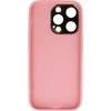 Tel Protect Luxury dėklas skirtas Iphone 14 Pro Max Light rožinės spalvos