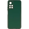 Tel Protect Luxury dėklas skirtas Xiaomi Redmi Note 11 5G/Note 11S 5G/Poco M4 Pro 5G Dark žalios spalvos