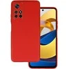 Tel Protect Luxury dėklas skirtas Xiaomi Redmi Note 11 5G/Note 11S 5G/Poco M4 Pro 5G Raudona