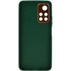 Tel Protect Luxury dėklas skirtas Xiaomi Redmi Note 11 5G/Note 11S 5G/Poco M4 Pro 5G Dark žalios spalvos