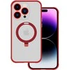 Tel Protect Magical Magsafe Stand dėklas skirtas Apple iPhone 14 Pro Max raudonos spalvos