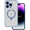 Tel Protect Magical Magsafe Stand dėklas skirtas Apple iPhone 15 Plus mėlynos spalvos