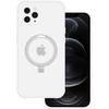 Tel Protect Magical Magsafe Stand dėklas skirtas Apple iPhone 11 Pro Max sidabro spalvos