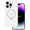 Tel Protect Magical Magsafe Stand dėklas skirtas Apple iPhone 15 Plus sidabro spalvos