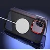 Tel Protect Magnetic Carbon dėklas skirtas Apple iPhone 15 Plus juodas-raudonas