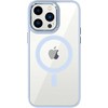 Tel Protect Magnetic Clear Dėklas skirtas Apple iPhone 15 Pro Max Light mėlynas