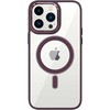 Tel Protect Magnetic Clear dėklas skirtas Apple iPhone 11 Pro vyšnių spalvos