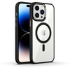 Tel Protect Magnetic Clear dėklas skirtas Apple iPhone 13 Pro juodos spalvos