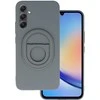 Tel Protect Magnetic Elipse dėklas skirtas Samsung Galaxy A34 5G pilkos spalvos