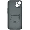 Tel Protect Magnetic Elipse dėklas skirtas Apple iPhone 15 Plus pilkos spalvos