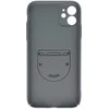 Tel Protect Magnetic Elipse dėklas skirtas Apple iPhone 11 pilkos spalvos