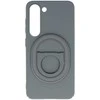 Tel Protect Magnetic Elipse dėklas skirtas Samsung Galaxy S23 pilkos spalvos