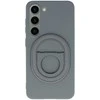 Tel Protect Magnetic Elipse dėklas skirtas Samsung Galaxy S23 pilkos spalvos