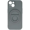 Tel Protect Magnetic Elipse dėklas skirtas Apple iPhone 15 pilkos spalvos