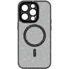 Tel Protect Magnetic Splash Frosted dėklas skirtas Apple iPhone 15 Pro juodos spalvos