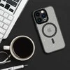 Tel Protect Magnetic Splash Frosted dėklas skirtas Apple iPhone 15 juodos spalvos