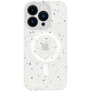 Tel Protect Magnetic Splash Frosted Dėklas, skirtas iPhone 15 Plus, baltas